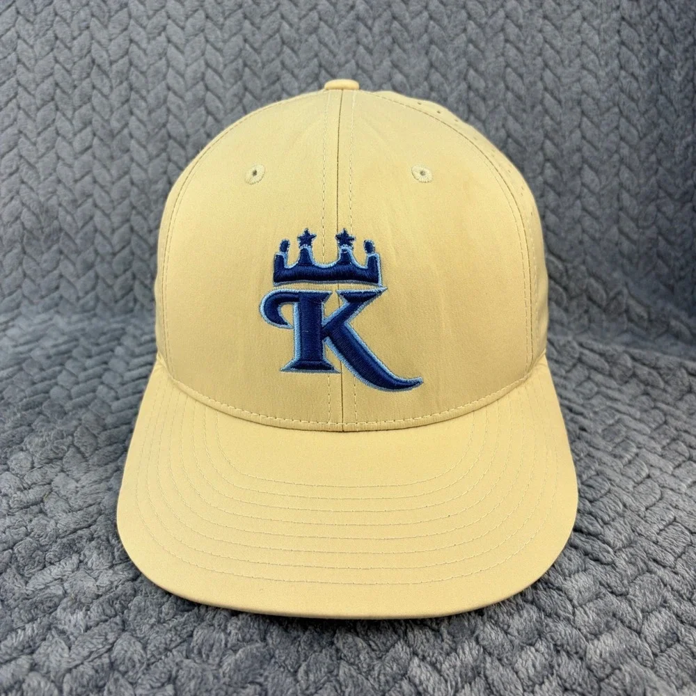 Richardson PTS Lite Arkansas Kansas City Style Crown K Tan Performance Hat Cap